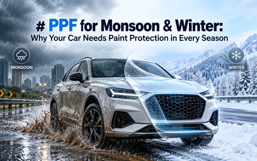 PPF for Monsoon & Winter: Why Your Car Needs Paint Protection in Every Season
